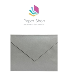 Envelope Convite Social M Curious Metallics Galvanised 300g/m2 225x165mm 10 unidades