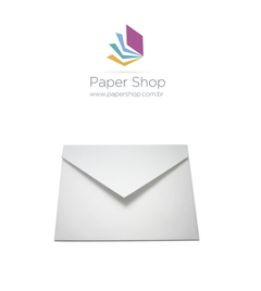 Envelope Convite Social M Color Plus Alaska 120g/m2 225x165mm 10 unidades