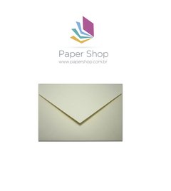 Envelope Convite Social M Color Plus Marfim 120g/m2 225x165mm 10 unidades