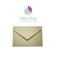 Envelope Convite Social M Color Plus Sahara 120g/m2 225x165mm 10 unidades
