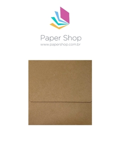 Envelope Mini Lapela Longa Color Plus Havana 120g/m2 100x100mm c/10 unidades - comprar online