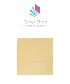 Envelope Mini Lapela Longa Color Plus Sahara 120g/m2 100x100mm c/10 unidades - comprar online