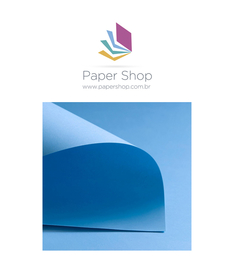 Papel F Card Azul 240g/m2 A4 c/ 20 folhas