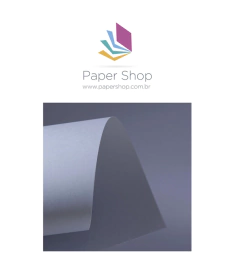 Papel F Card Cinza 150g/m2 A4 c/ 20 folhas