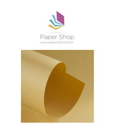Papel F Card Ouro 180g/m2 A4 c/ 20 folhas