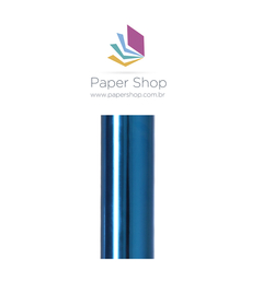 Foil Azul Brilho 30,5 x 300cm