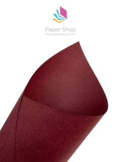Papel Imitlin Aida Bordeaux 125g/m2 72x102 folha gráfica 1 un