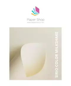 Papel Sirio Color MilkShake 170g/m2 30,5x30,5 c/ 6 folhas - comprar online