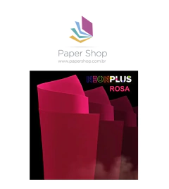 Papel Neon Plus Rosa 120g/m2 66x96 folha gráfica 1 un - comprar online