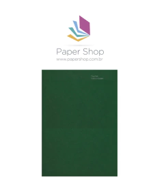 Papel Popset Cactus Green 170g/m2 A4 10 folhas