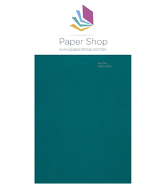 Papel Popset Riviera Blue 120g/m2 70x100 folha gráfica 1 un