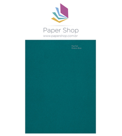 Papel Popset Riviera Blue 120g/m2 70x100 folha gráfica - 250 uni