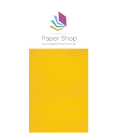 Papel Popset Sunshine Yellow 120g/m2 70x100 folha gráfica 1 un