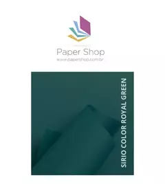 Papel Sirio Color Royal Green 170g/m2 70x100 folha gráfica 1 un - comprar online