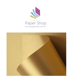 Papel Sirio Pearl Aurum 125g/m2 72x102 folha gráfica 1 un
