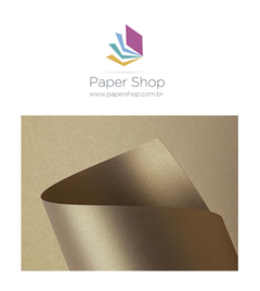 Papel Sirio Pearl Gold 125g/m2 A4 25 folhas