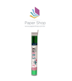 Adesivo Starfix Poliester Cromado Verde