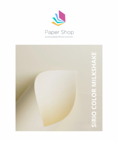 Papel Sirio Color Milk Shake 115g/m2 A4 c/ 50 folhas