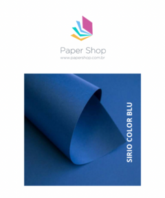 Papel Sirio Color Blu 115g/m2 70x100 folha gráfica 1 un