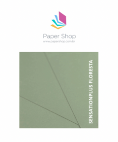 Papel Sensation Plus Floresta 120g/m2 66x96 folha gráfica 1 un