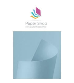 Papel Verge Plus Agua Marinha 120g/m2 66x96 folha gráfica 1 un