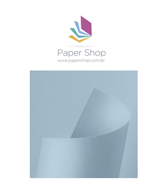 Papel Verge Plus Agua Marinha 80g/m2 66x96 folha gráfica 1 un