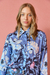 Camisa Linda Jardin Celeste - comprar online
