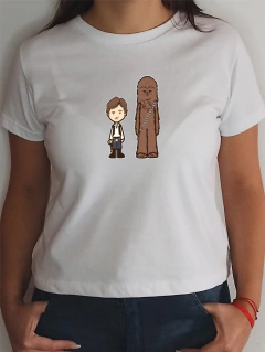 Han Solo + Chewie Mujer * en internet