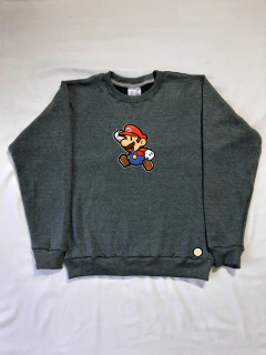 Buzo Cuello Redondo Mario bros
