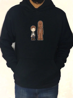 Buzo Han solo + Chewie Hombre