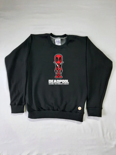 Buzo Cuello Redondo Deadpool