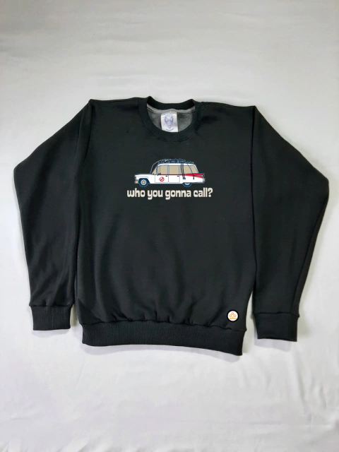 Buzo Cuello Redondo Who you gonna call?