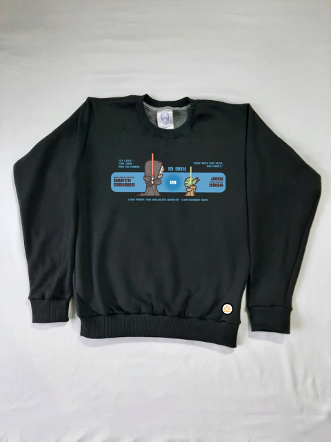 Buzo Cuello Redondo yoda vs sith