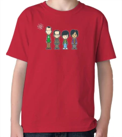 Big Bang Theory Boys Niño en internet