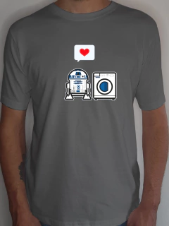 R2D2 in love Hombre en internet