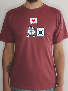 R2D2 in love Hombre - tienda online