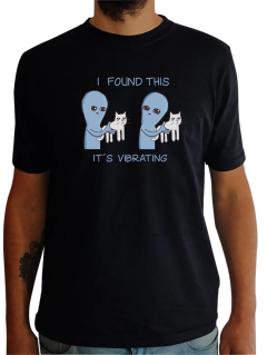 Alien and cat Hombre