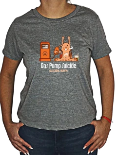 Suicidal Bunny Gas Pump Mujer en internet