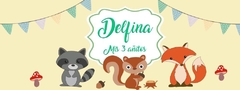 Alcancia Animales del bosque (ALC 00204)
