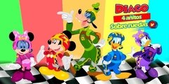 Alcancia Mickey sobre ruedas (ALC 0052)