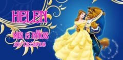Alcancia La bella y la bestia (ALC 0064)