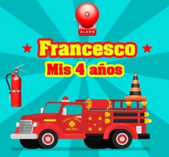 Burbujero Bombero (BUR00350)