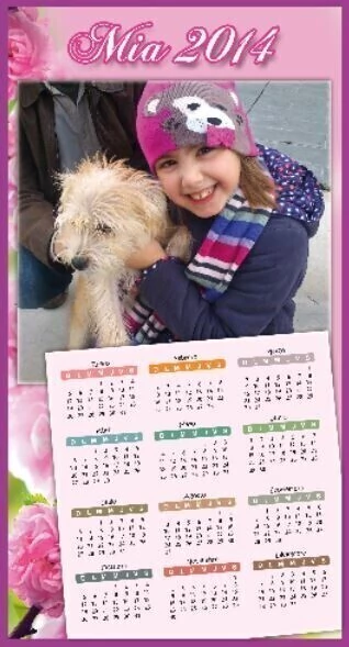 Imán Calendario Nena (FTIMAN0076)