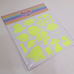 Stickers luminosos x10u - PIRULETAS SOUVENIRS