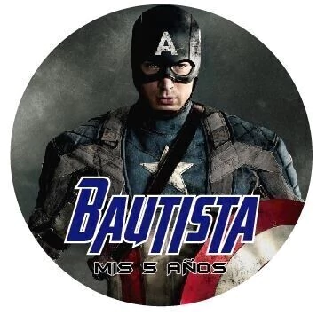 Stickers Capitán América (STK0086)