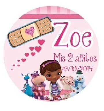 Stickers Doctora Juguetes (STK0135)