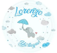 Stickers Nacimiento/elefante (STK0481)