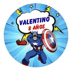 Stickers Capitán América (STK0533)