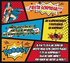 Tarjeta Mujer Maravilla (TRJSF0040)