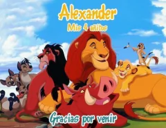 Valijita El rey leon (VAL00565)